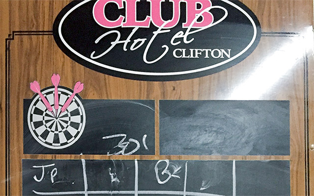 Darts at The Club, Clifton